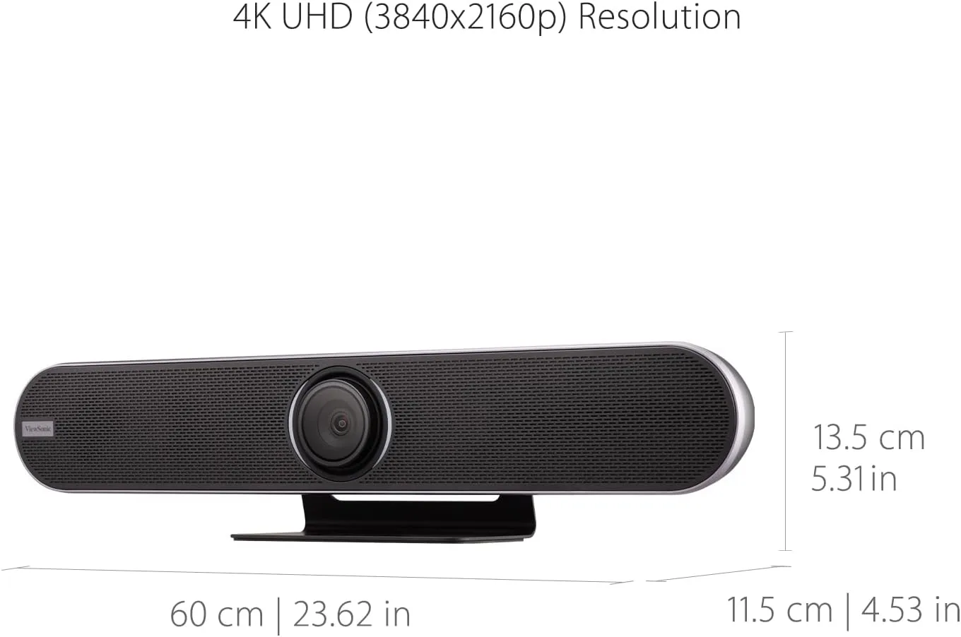 ViewSonic VB-CAM-201 Video Conferencing Camera - 8.5 Megapixel - USB 3.0