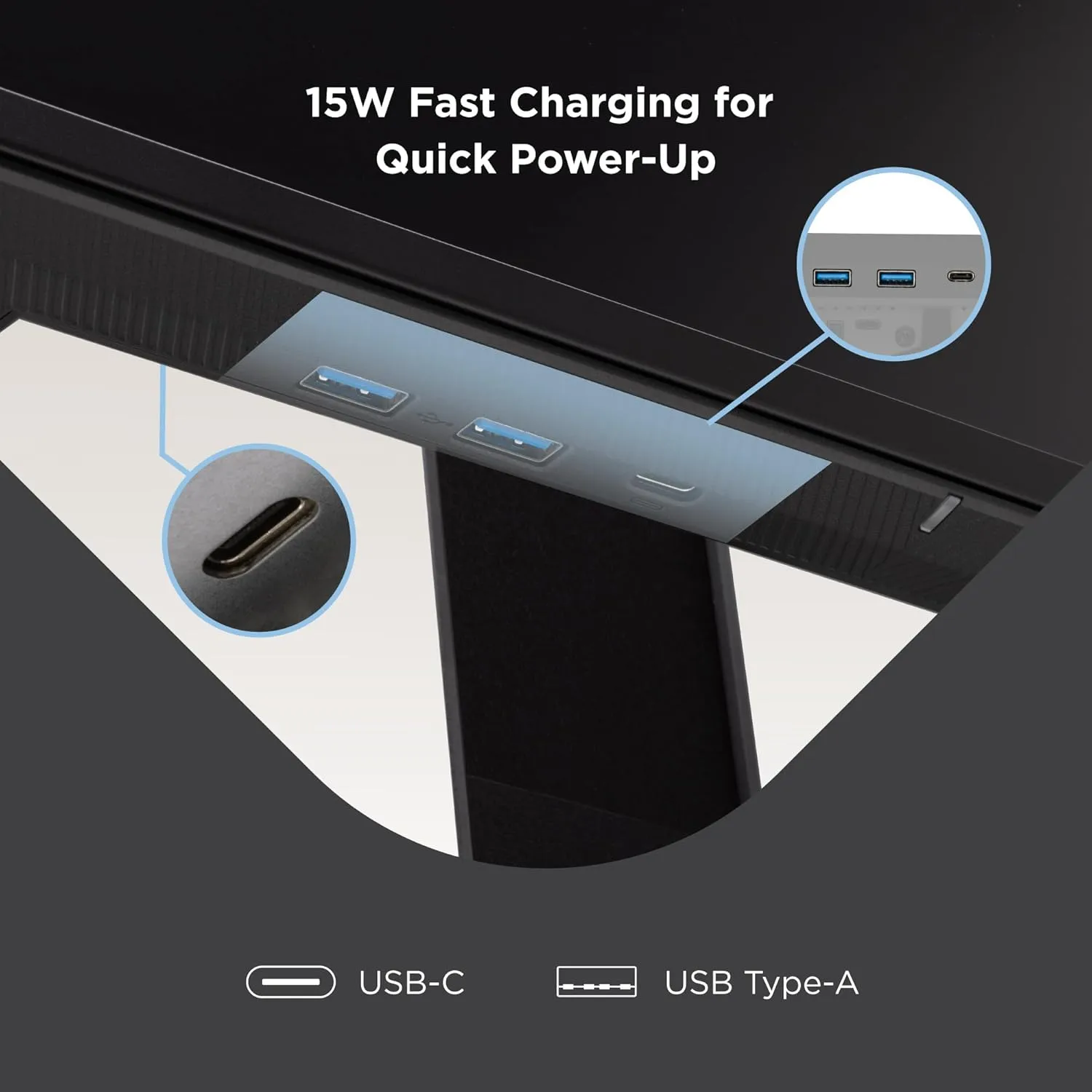 VIEWSONIC VG Ergonomic IPS Monitor with 65W USB-C, 100Hz, 5-Port USB Hub, HDMI & DisplayPort