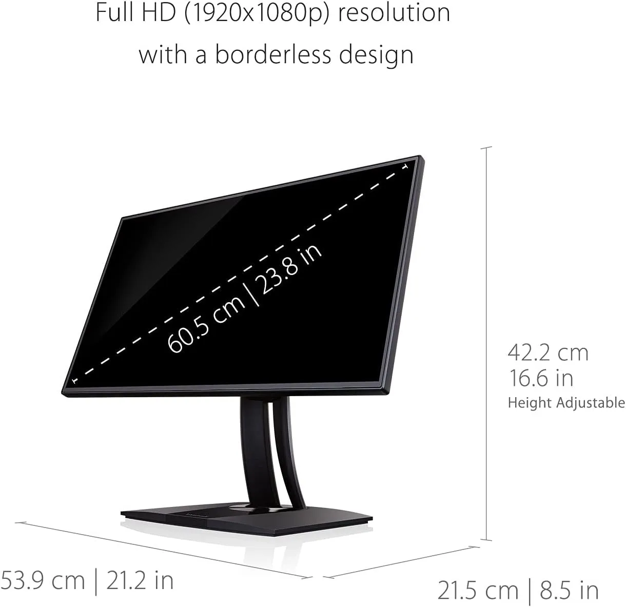 ViewSonic VP ColorPro IPS Monitor — Factory-Calibrated, USB-C