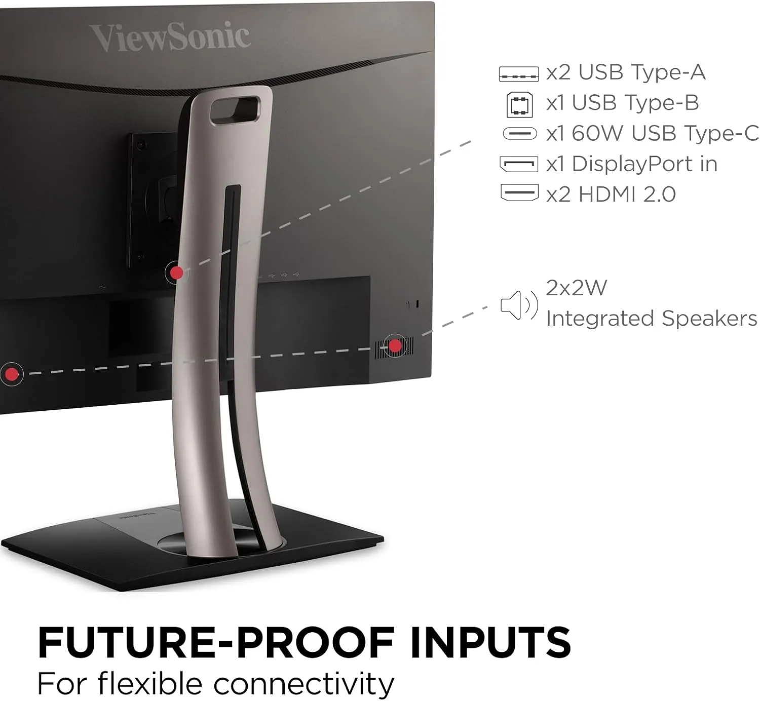 ViewSonic ColorPro 27 Inch 4K UHD IPS Monitor