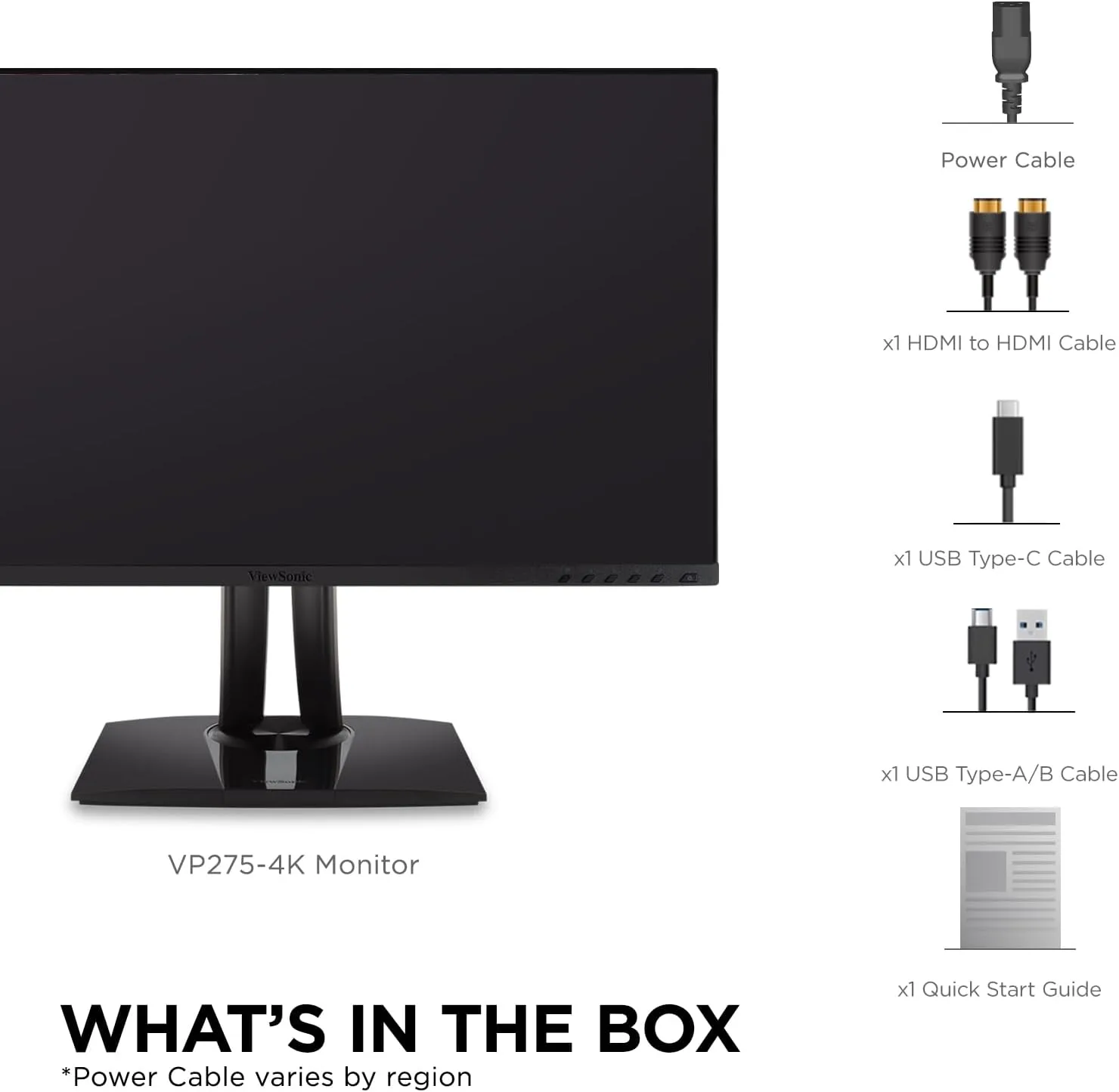 ViewSonic ColorPro 27 Inch 4K UHD IPS Monitor