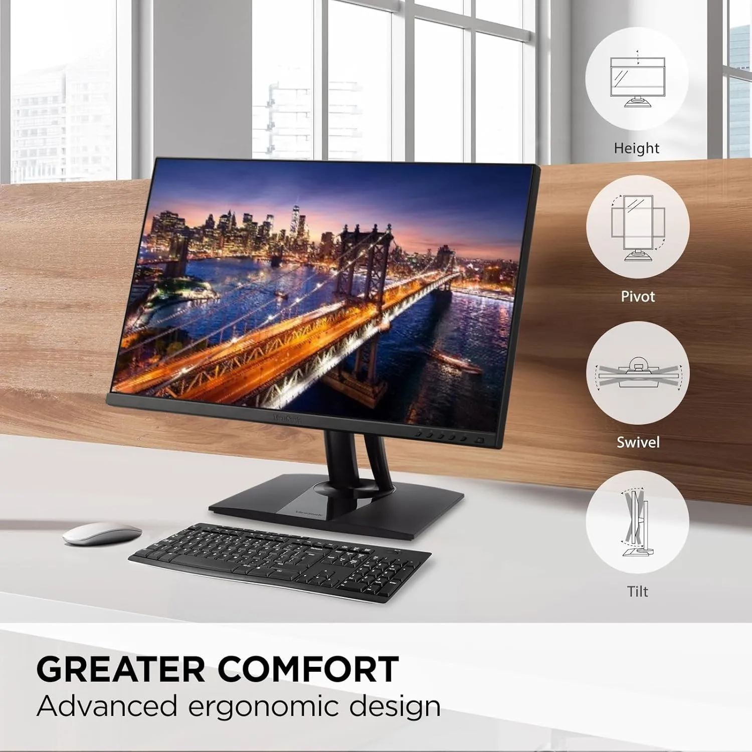 ViewSonic ColorPro 27 Inch 4K UHD IPS Monitor