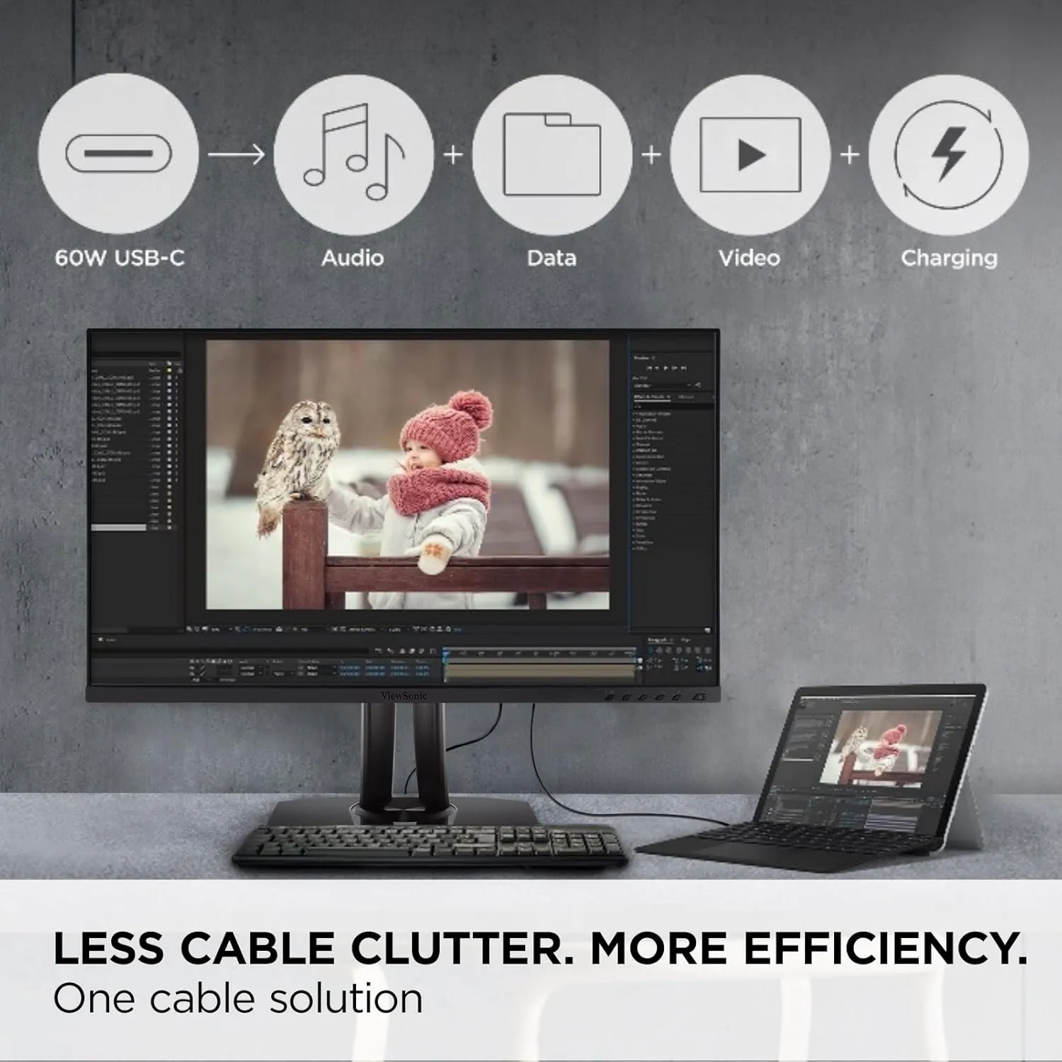 ViewSonic ColorPro 27 Inch 4K UHD IPS Monitor