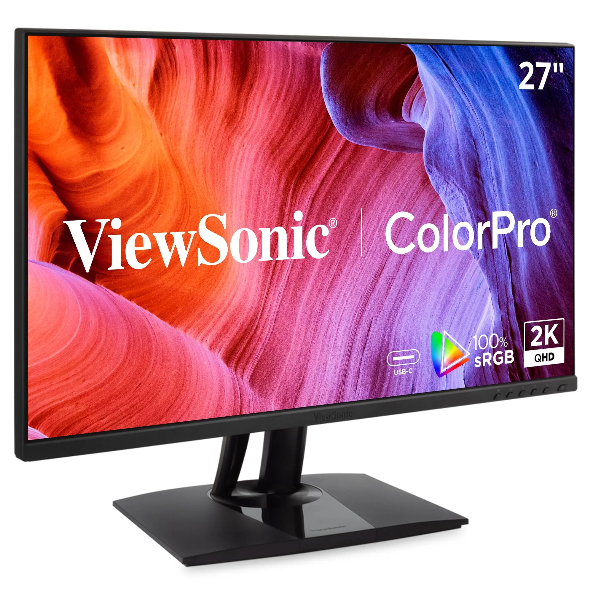 ViewSonic VP2756A-2K 27 Inch QHD IPS Monitor with 90W USB-C & Pantone Validation