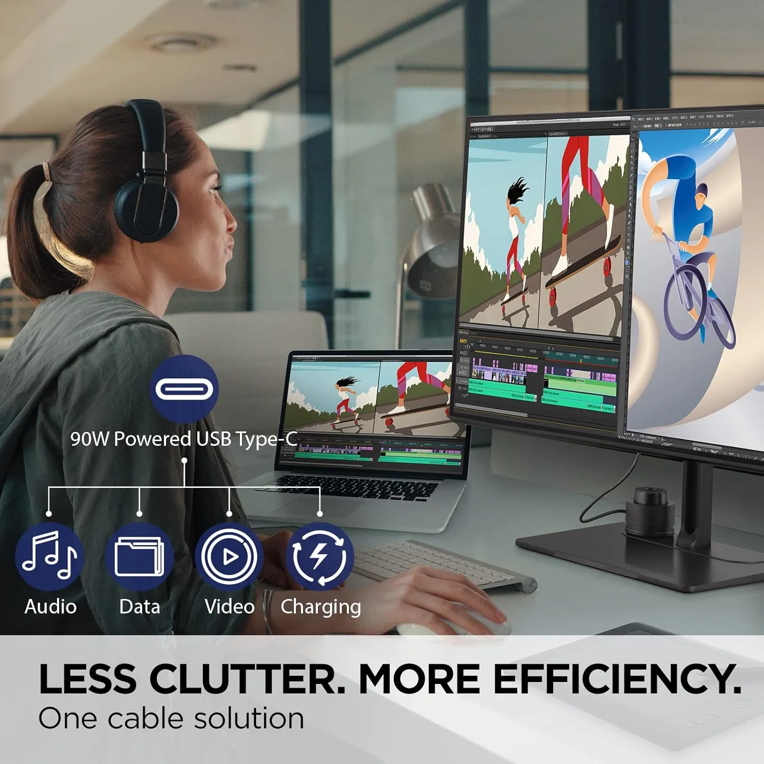 ViewSonic ColorPro 27 Inch 4K UHD IPS Monitor