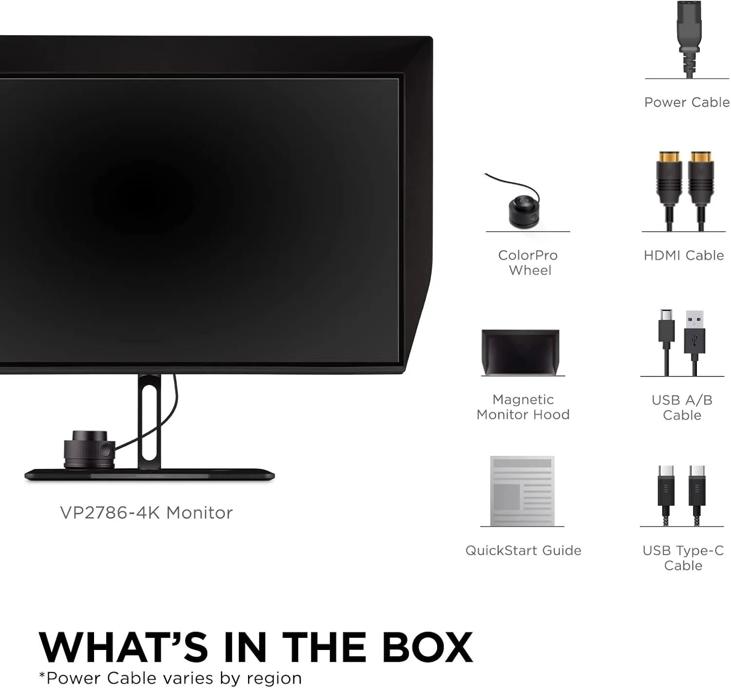 ViewSonic ColorPro 27 Inch 4K UHD IPS Monitor