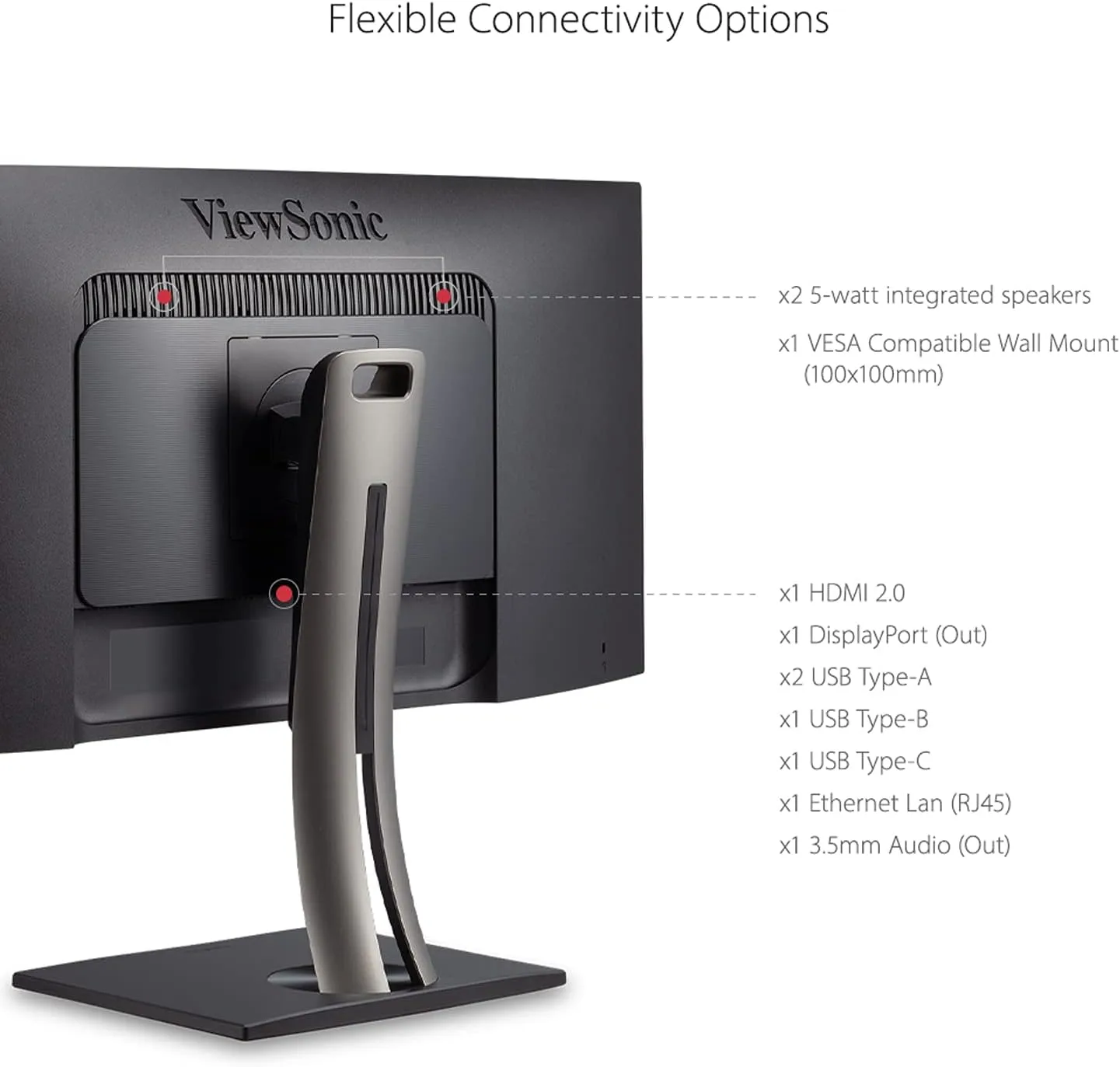 ViewSonic VP3881A 38-Inch IPS WQHD+ Curved 21:9 Monitor with 100% sRGB