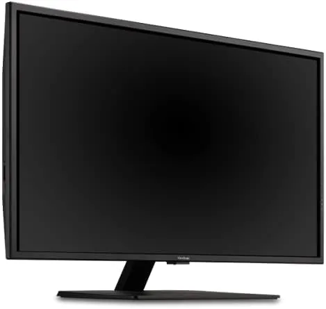 ViewSonic VX4381-4K 43 Inch 4K UHD MVA Monitor with HDR10, HDMI, USB, DisplayPort - Black