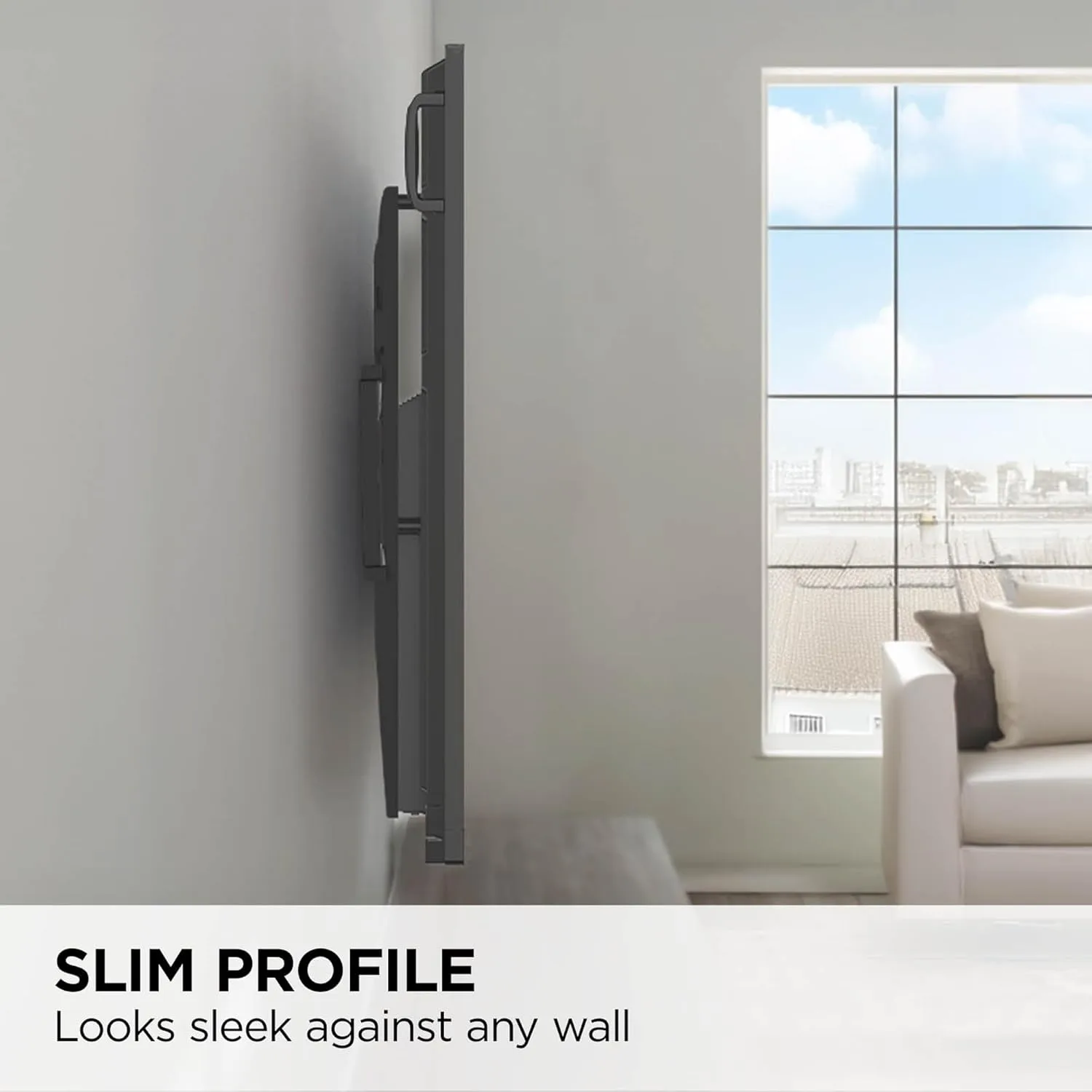 ViewSonic WMK-047-2 Fixed TV/Display Wall Mount with VESA Pattern Compatible up to 900x600mm
