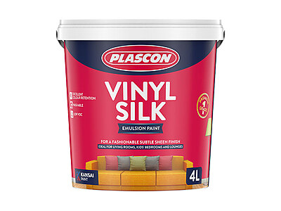 Vinyl Silk 4L- Plascon
