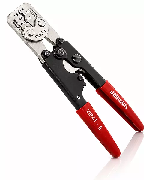 Non-Insulated Terminal Crimping Tool - W Type Crimping - VIRAT-6