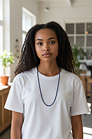 Azul Blue Lapiz Necklace