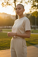 amber clear bracelet