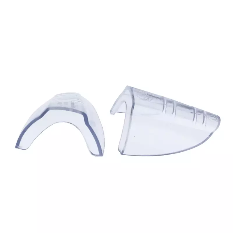 H.L. Bouton Slip-On Sideshields for safety glasses, Clear Flexible, One pair, 99705 6x5x.25