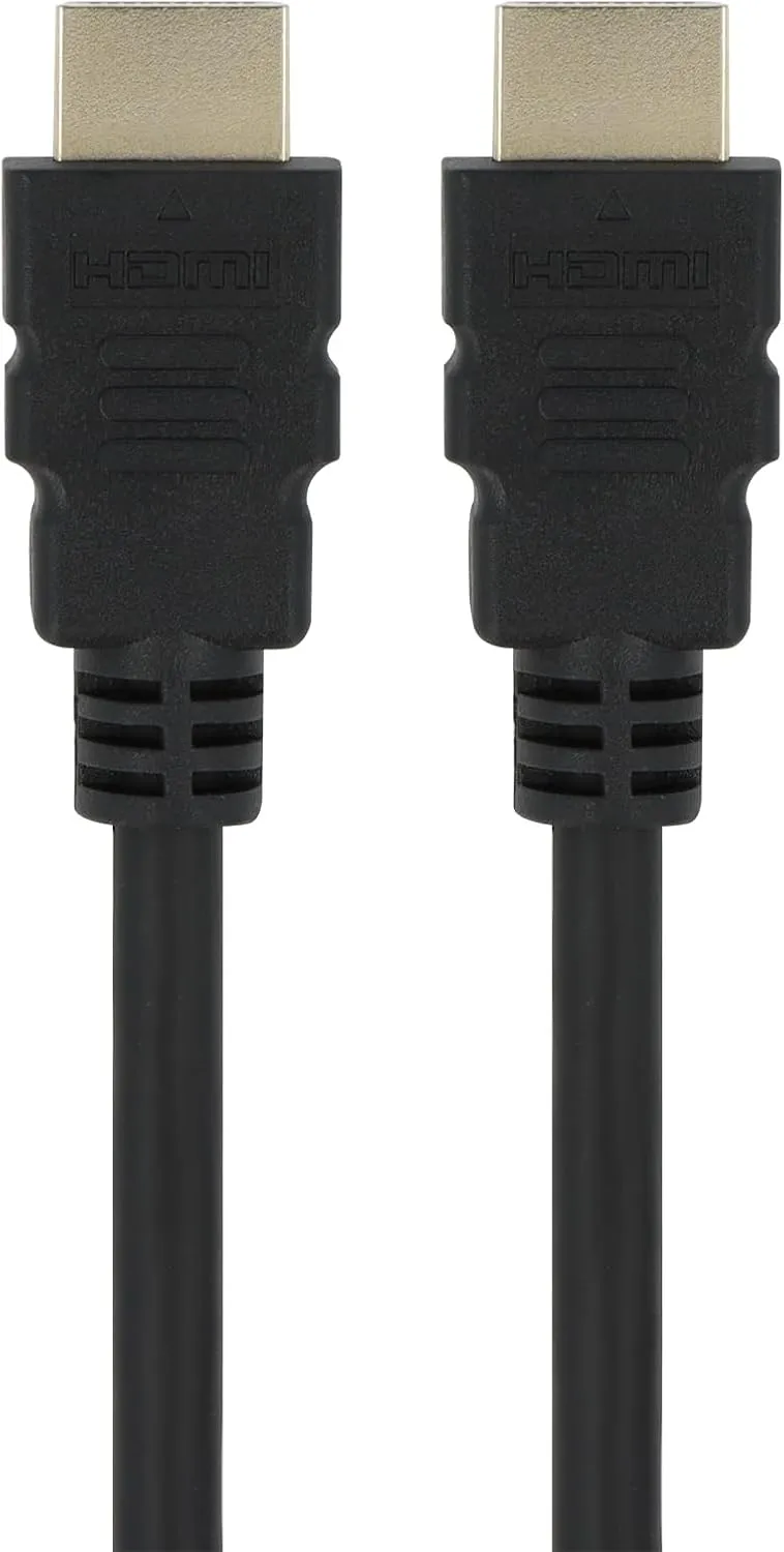 VisionTek HDMI 6Ft Cable, High-Speed 4k 2.0 Cord, 60Hz, 18Gbps, USB (M/M), Compatible with TV/PS5/Xbox/Roku, Black, 901287