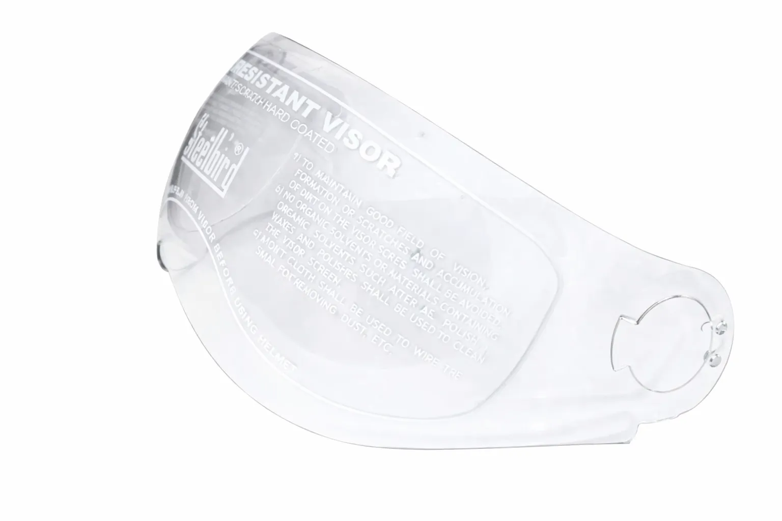 STEELBIRD CLEAR VISOR FOR SVR (SBH-9/27) STEELBIRD CLEAR VISOR FOR SVR (SBH-9/27)