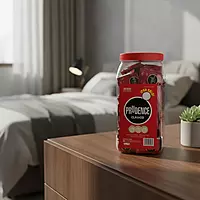 Prudence Clásico Condones Lubricados C/100 con Vitrolero