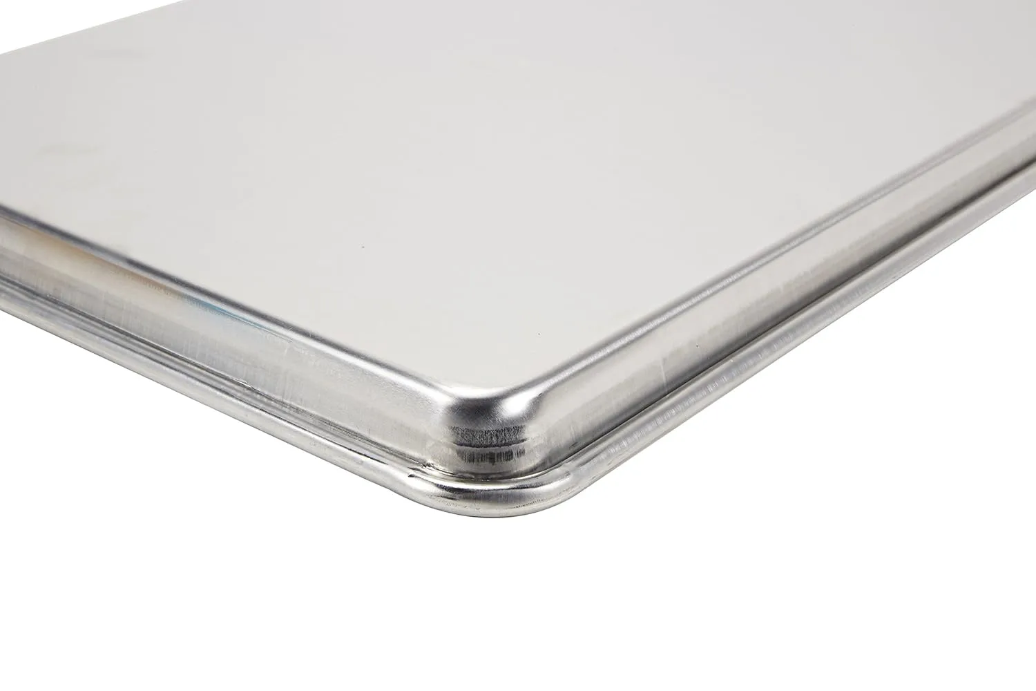 Vollrath 5303 Wear-Ever Half-Size Sheet Pan, 18" x 13", Closed-Bead, Aluminum