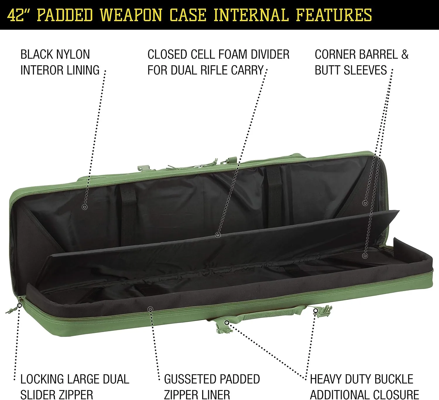 VOODOO TACTICAL Padded Weapons Case