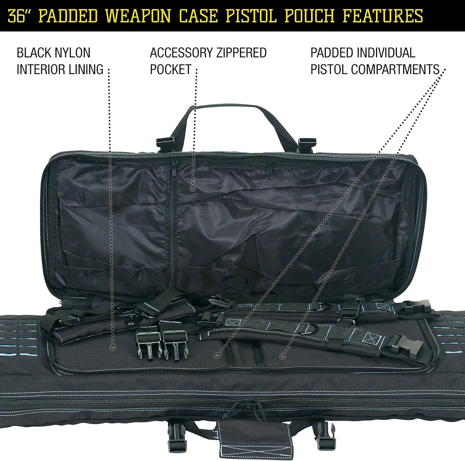 VOODOO TACTICAL Custom Padded Weapon Case