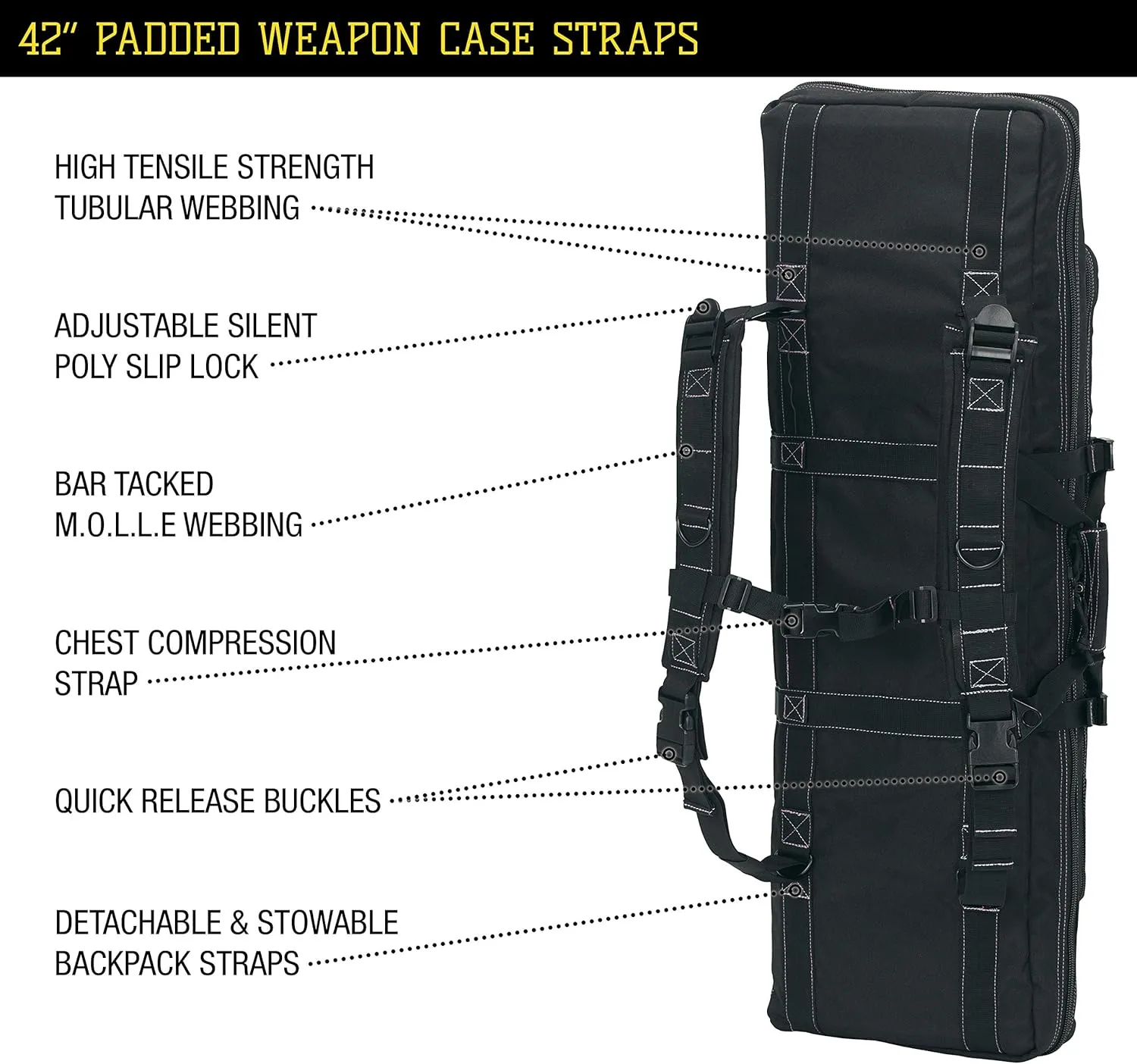 VooDoo Tactical Padded Weapons Case