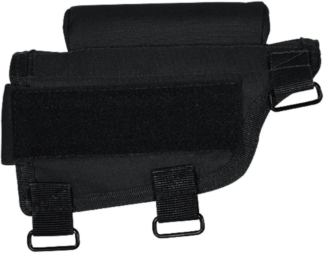 VOODOO TACTICAL Adjustable Buttstock Cheek Piece with Ammo Carrier