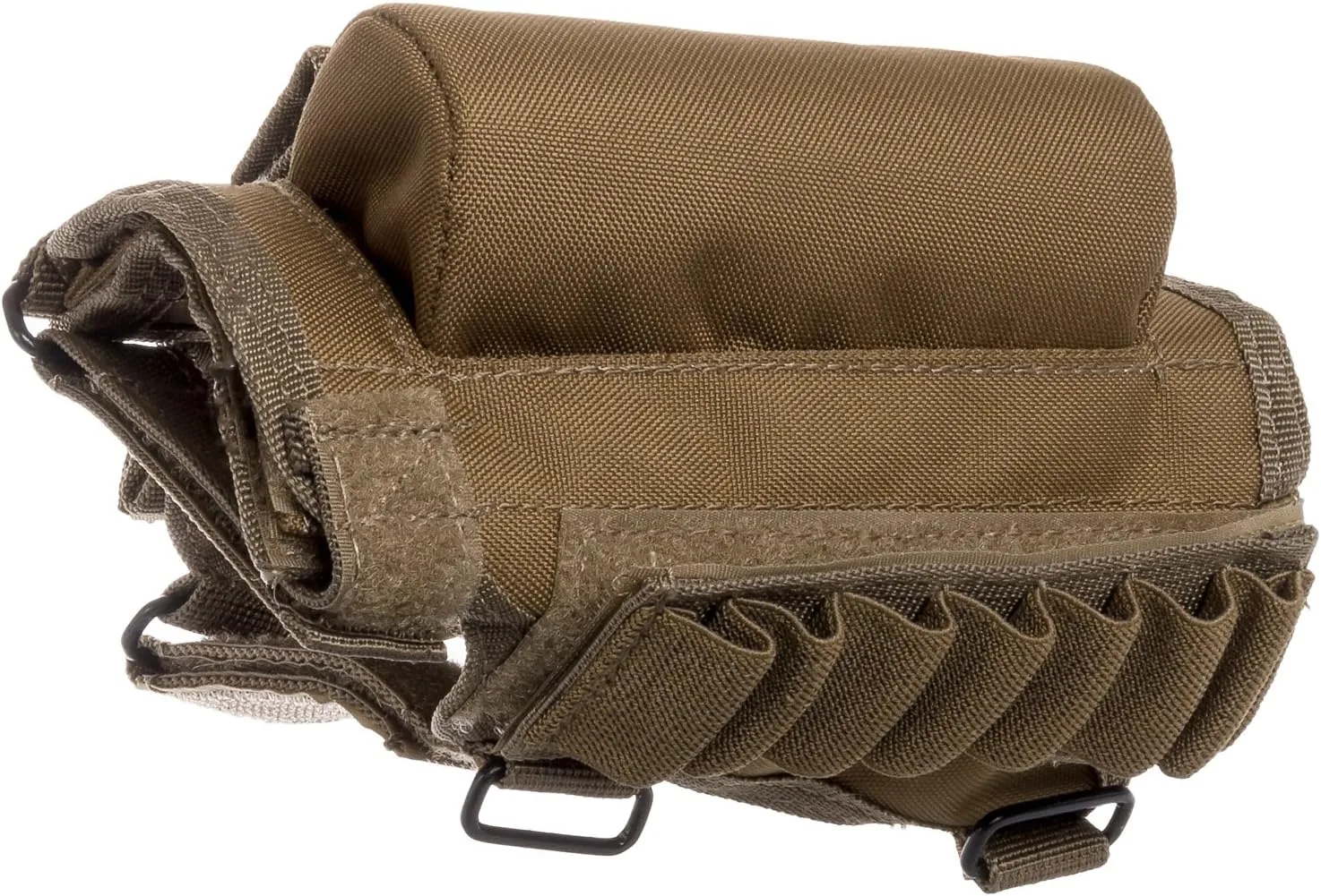 VOODOO TACTICAL Adjustable Buttstock Cheek Piece with Ammo Carrier