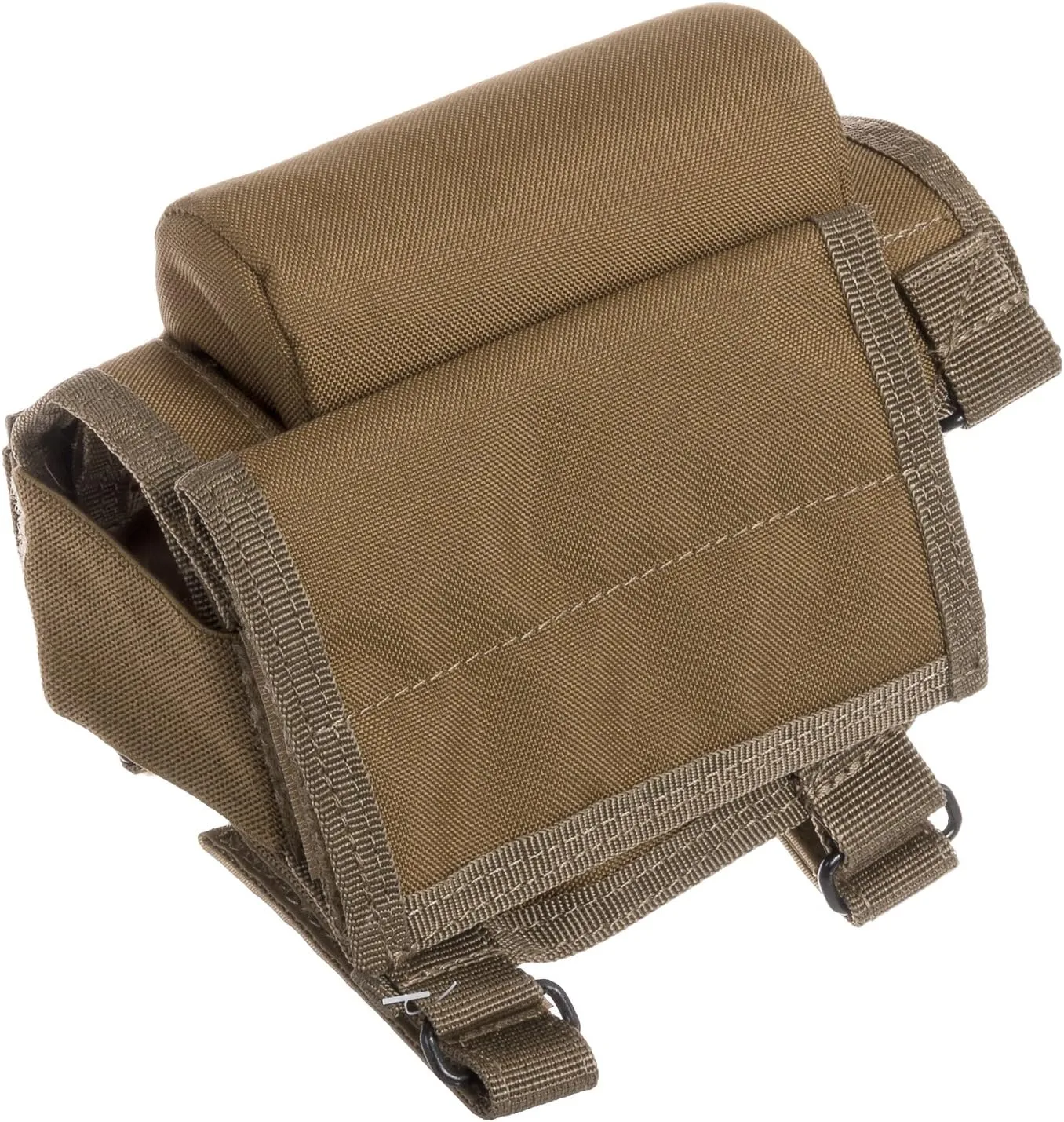 VOODOO TACTICAL Adjustable Buttstock Cheek Piece with Ammo Carrier
