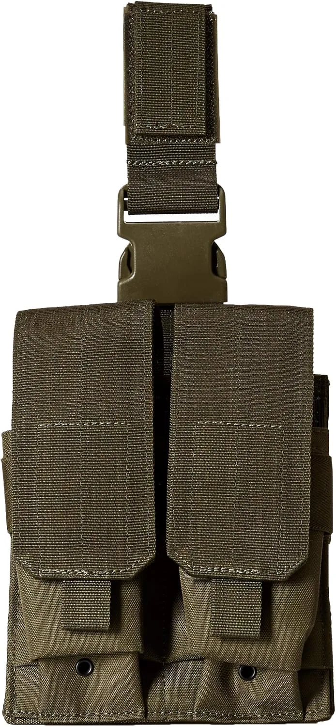 VOODOO TACTICAL Drop-Leg Platform with Attached M4/M16 Double Mag Pouch