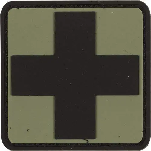 Voodoo Tactical Rubber First Aid Symbol Patch
