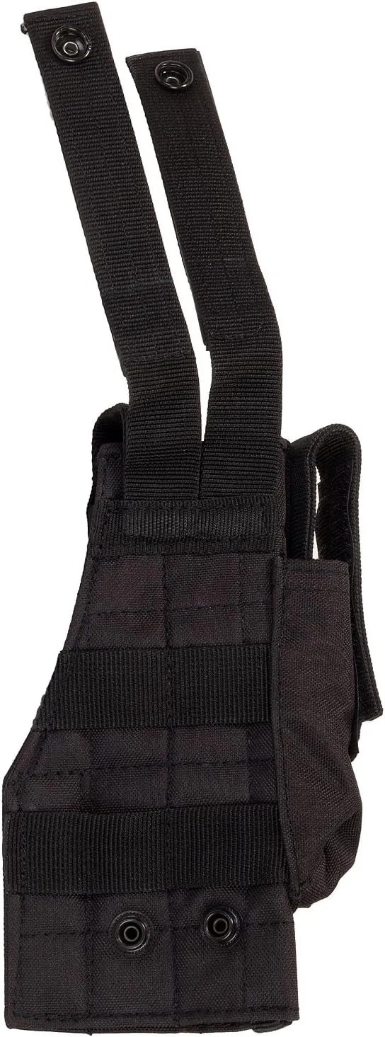 VooDoo Tactical MOLLE Holster with Attached Mag Pouch