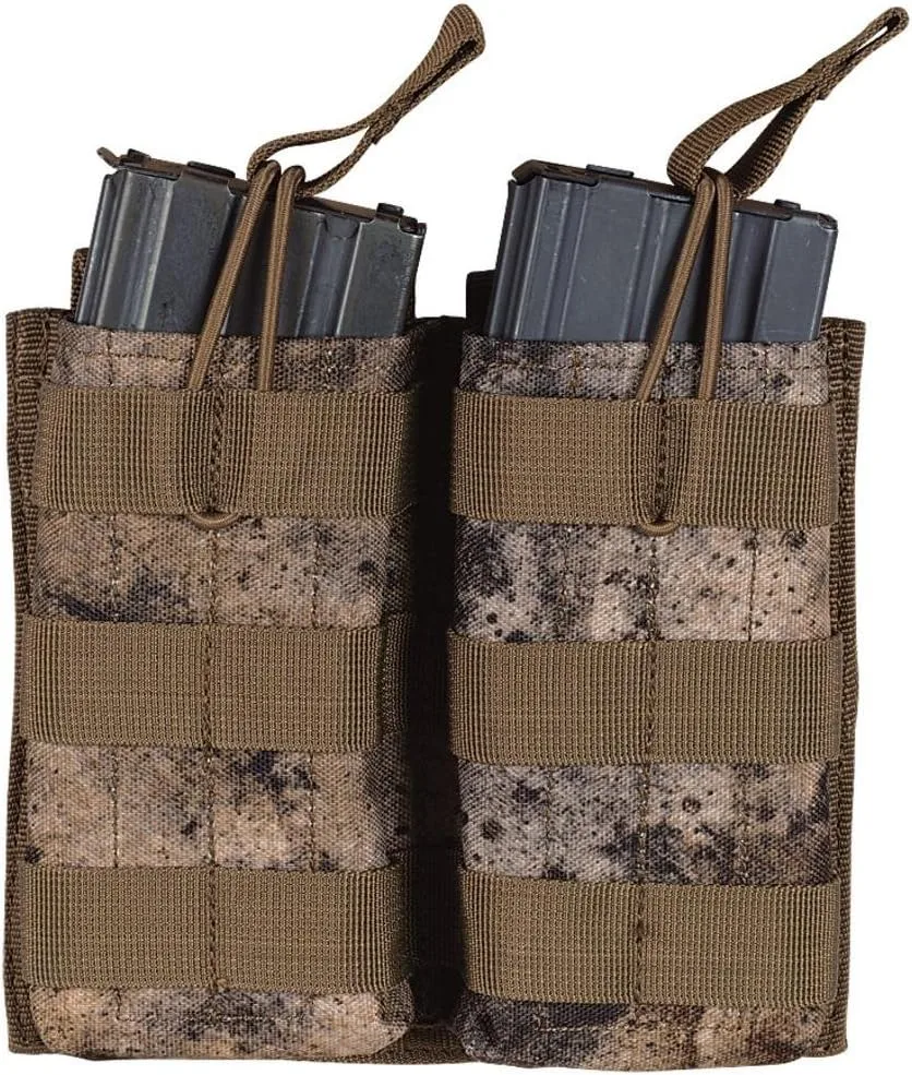 VOODOO TACTICAL M4/M16 Open-Top MOLLE Mag Pouch with Bungee System