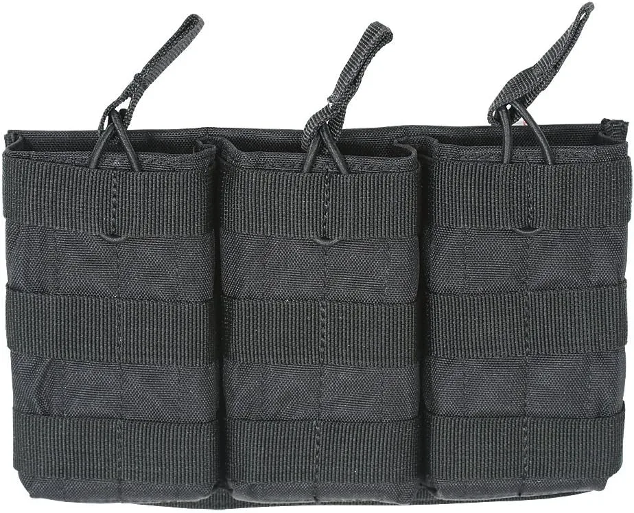 VOODOO TACTICAL M4/M16 MOLLE Open-Top Mag Pouch with Bungee System