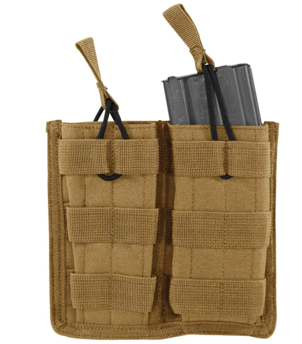 VOODOO TACTICAL M4/M16 Open-Top MOLLE Mag Pouch with Bungee System