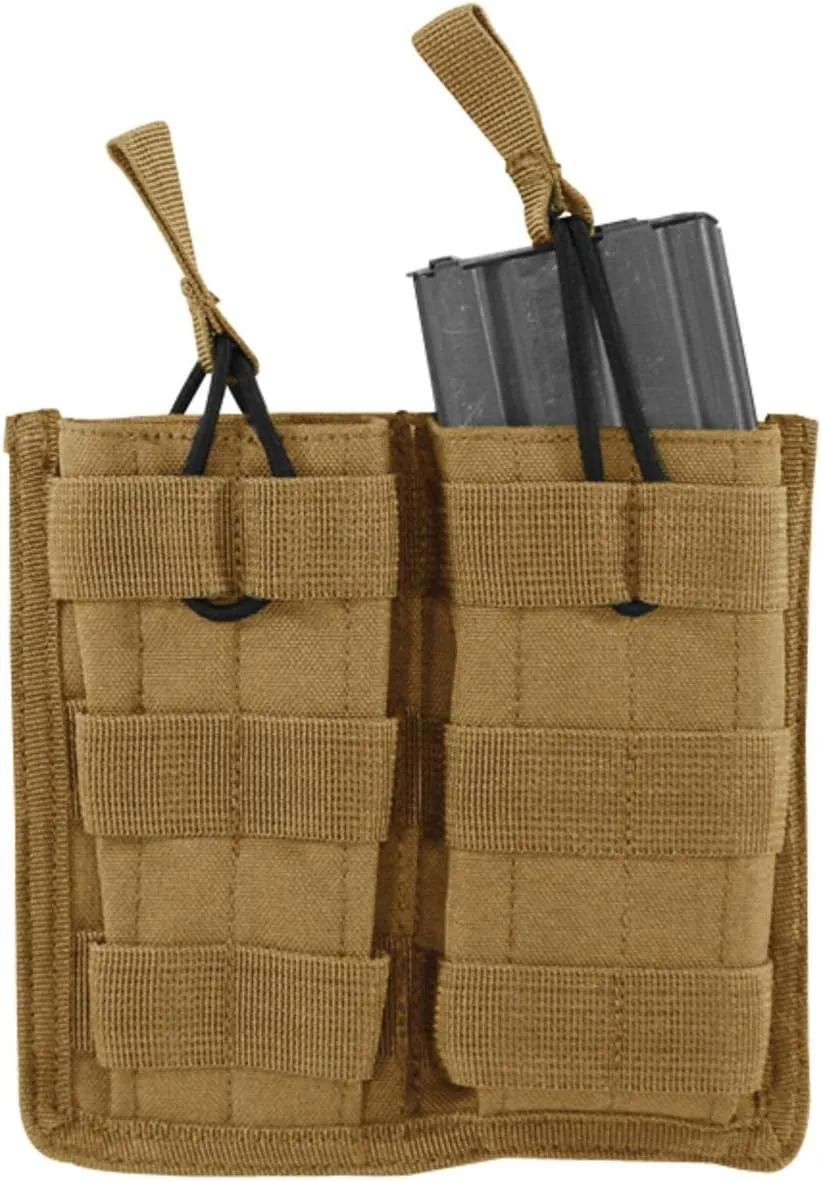 VOODOO TACTICAL M4/M16 Open-Top MOLLE Mag Pouch with Bungee System