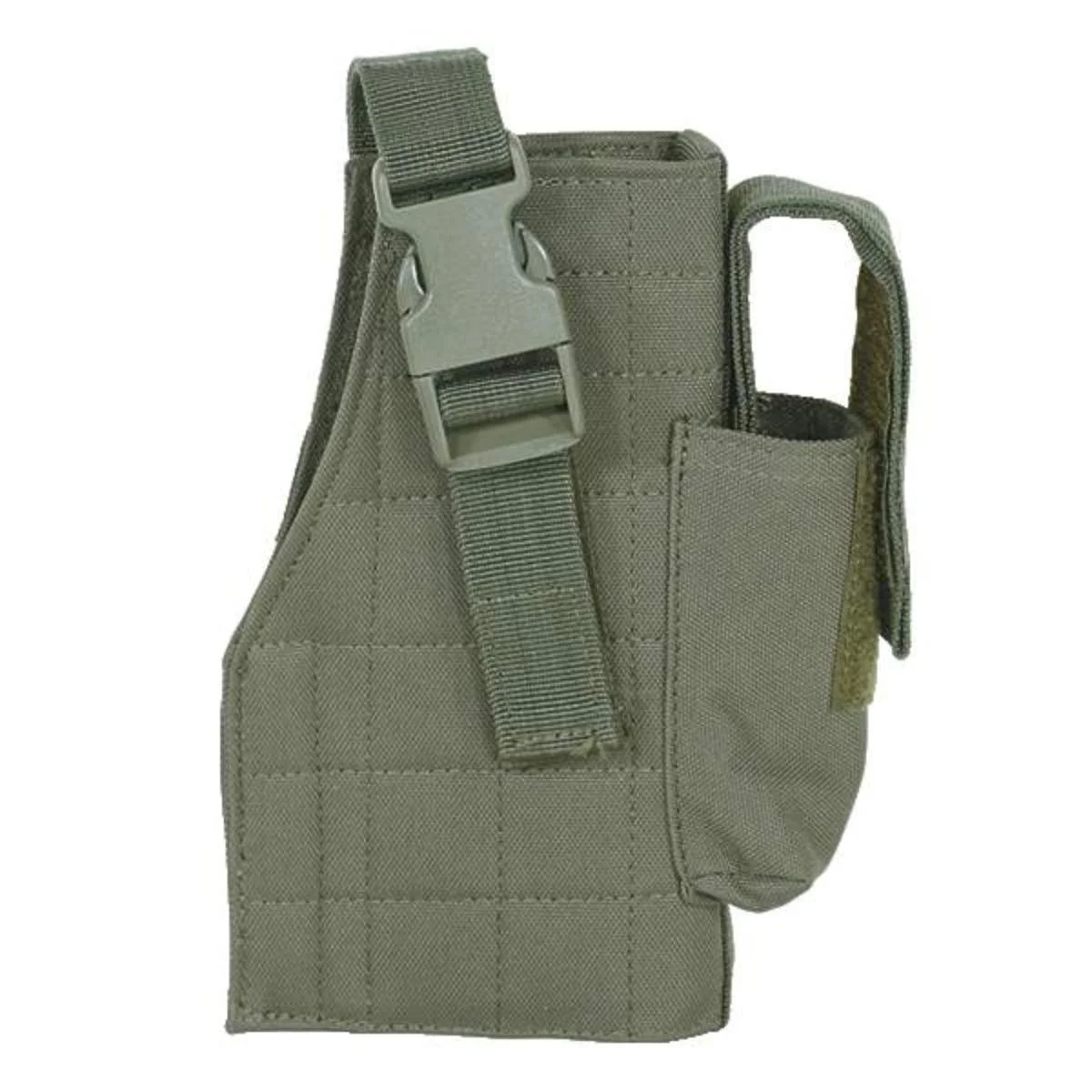 VooDoo Tactical MOLLE Holster with Attached Mag Pouch