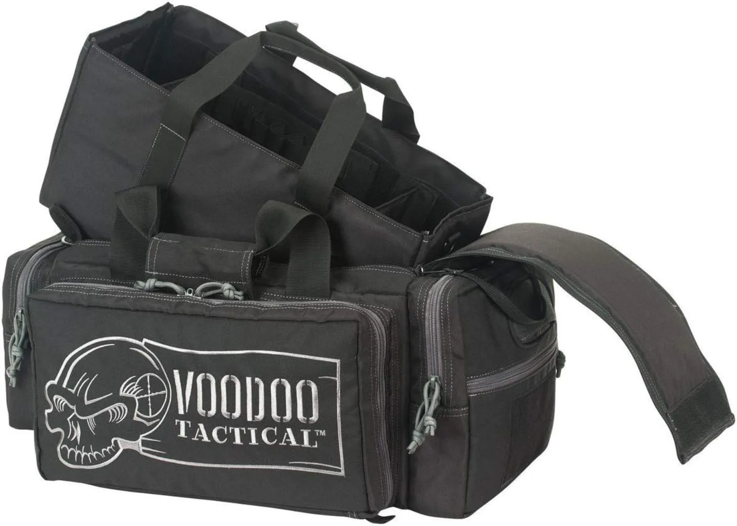 VooDoo Tactical Platinum Executive Series Range Bag (Black with Gray) Platinum Executive Series Range Bag (Black with Gray)