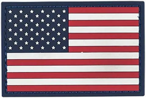 VooDoo Tactical 07-0904000000 United Statesrubber Patch Red/White/Blue