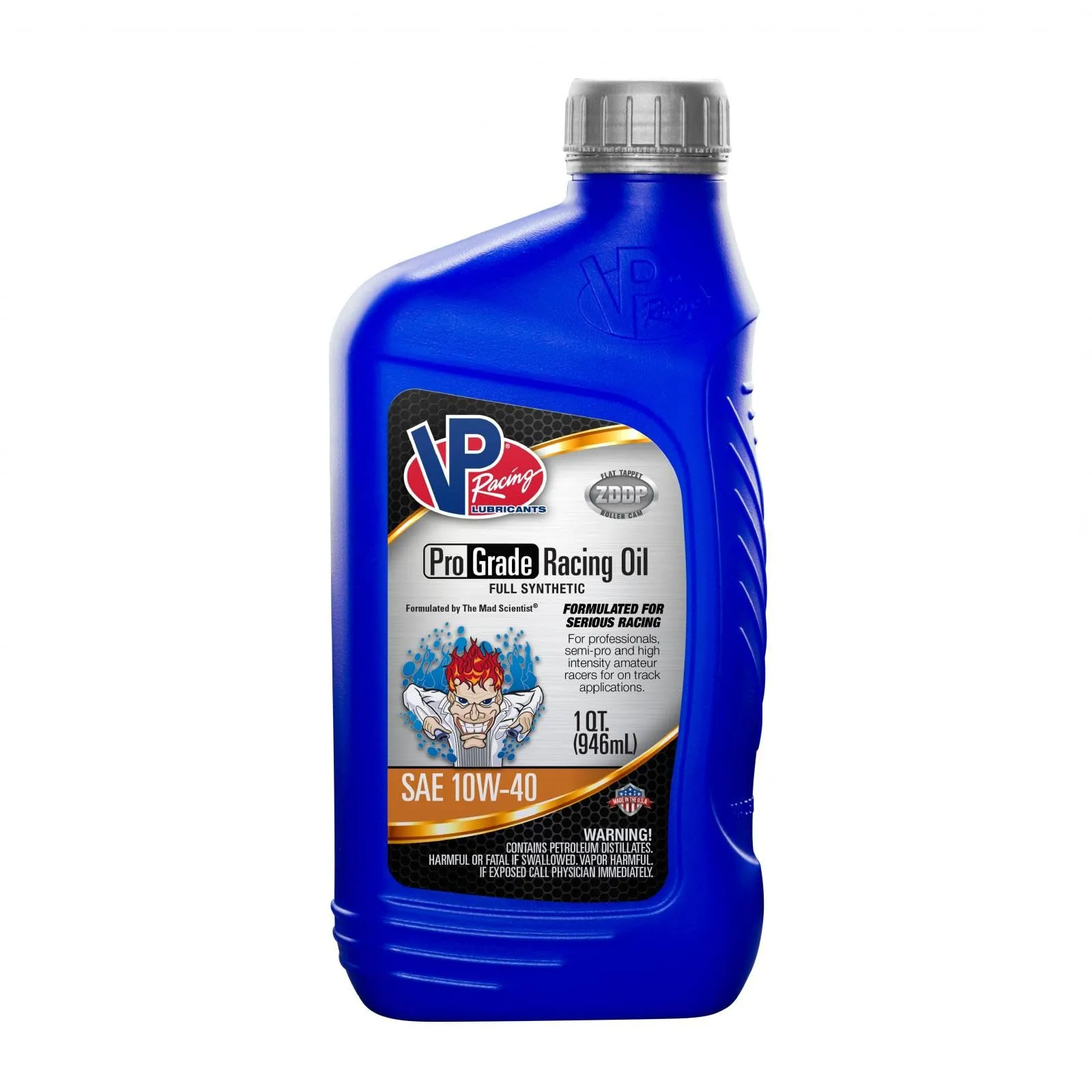 VP Racing 2745 Pro Grade Synthetic Racing Oil 10W-40 - (1 Quart)