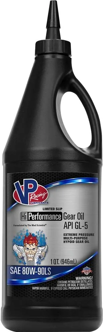 VP Racing 2895 Hi-Performance Gear Oil SAE 80W-90 GL-5, 32 Ounces