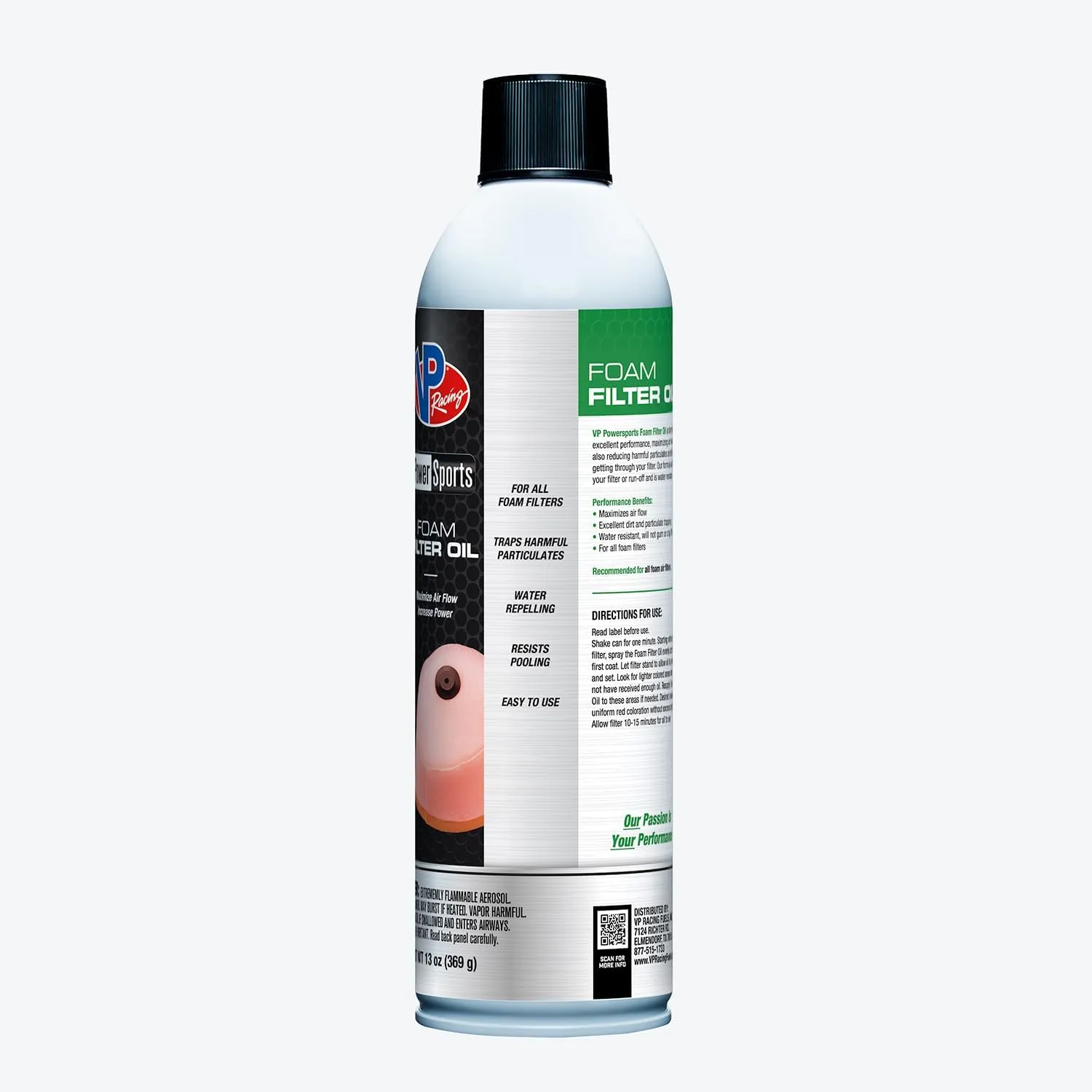 VP RACING - VP7950020 - VP FOAM FILTER OIL AEROSOL 13OZ