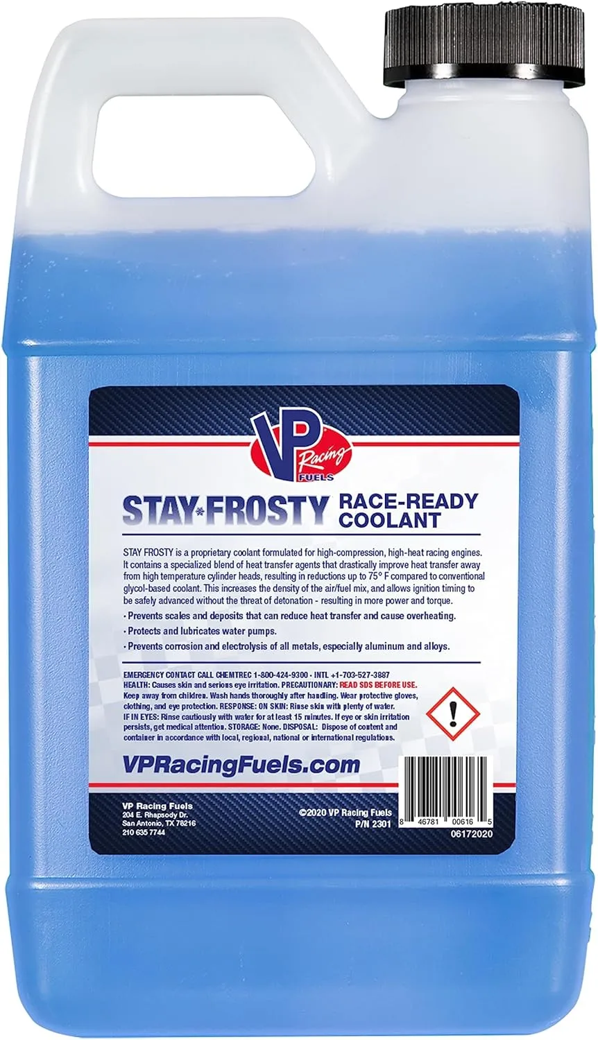 VP Racing Fuels Stay Frosty Race-Ready Coolant 64 Ounces