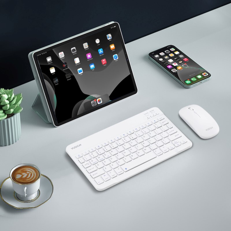 DELI VUSIGN VS787 MOUSE & KEYBOARD SET WIRELESS WHITE