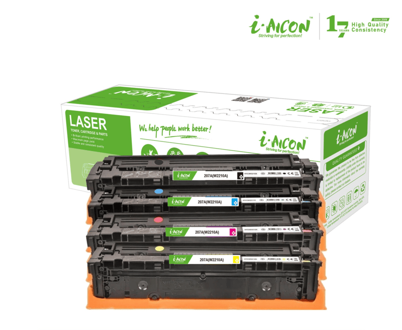 AICON BLACK TONER C-W2210A (207A)