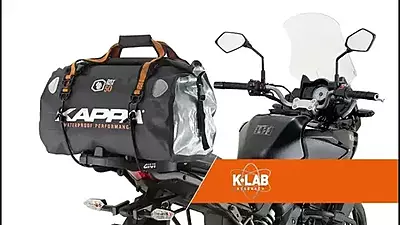 KAPPA SOFT DRY SADDLE BAG 50LT WHT - WA404 (TKW747)