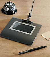Wacom STU-430 monochrome LCD signature pad & Wacom sign pro PDF software download link