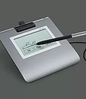 Wacom STU-430 monochrome LCD signature pad & Wacom sign pro PDF software download link