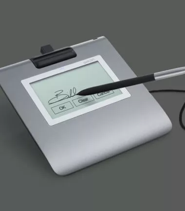 Wacom STU-430 monochrome LCD signature pad & Wacom sign pro PDF software download link