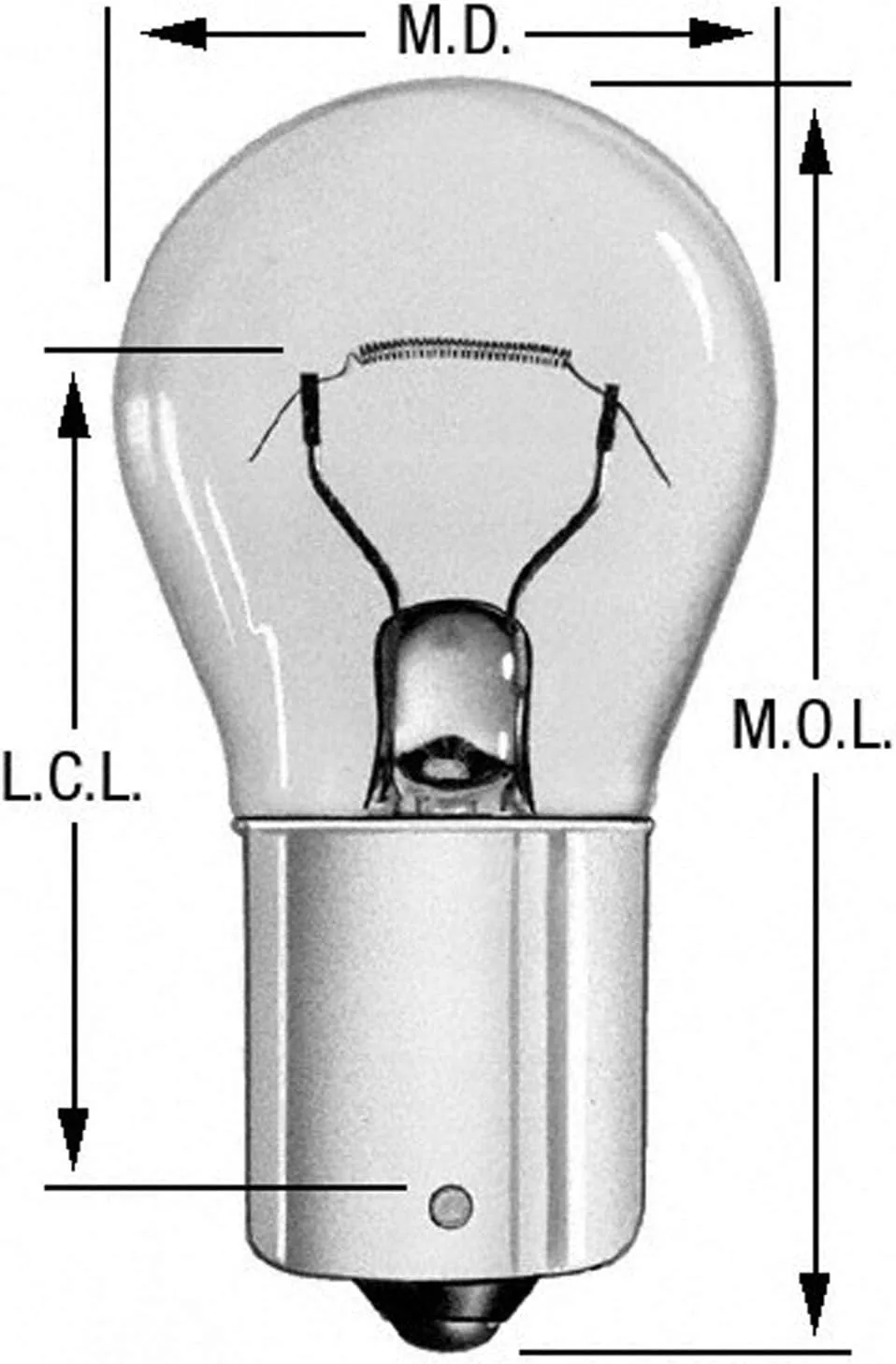 Wagner Lighting BP1141 Standard Multi-Purpose Light Bulb Card of 2