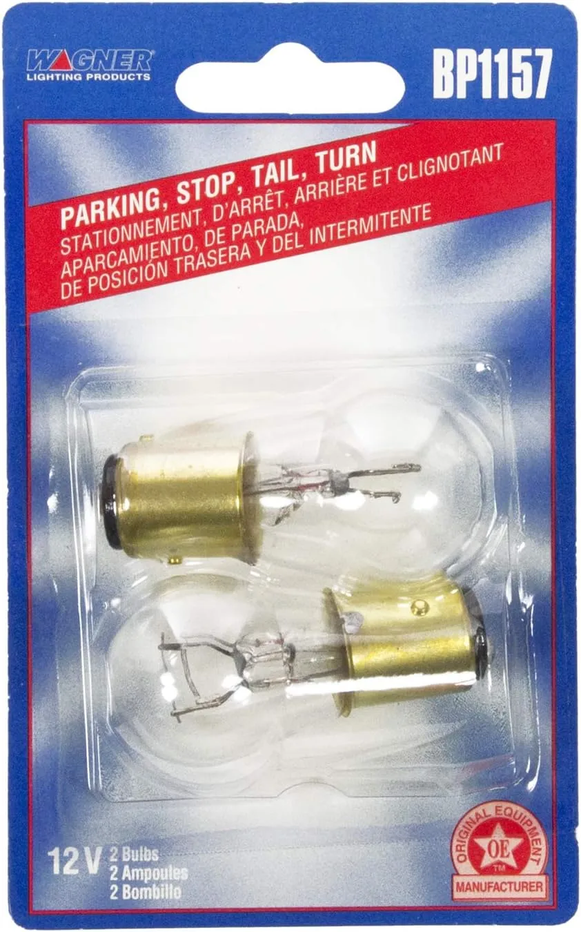 Wagner Lighting BP1157 Standard Multi-Purpose Light Bulb Card of 2 (Pack of 1)